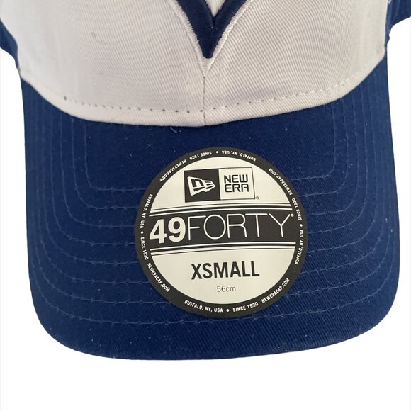 Toronto Blue Jays Hat New era Embroidered logo Blue and white Sz XS - Picture 2 of 6